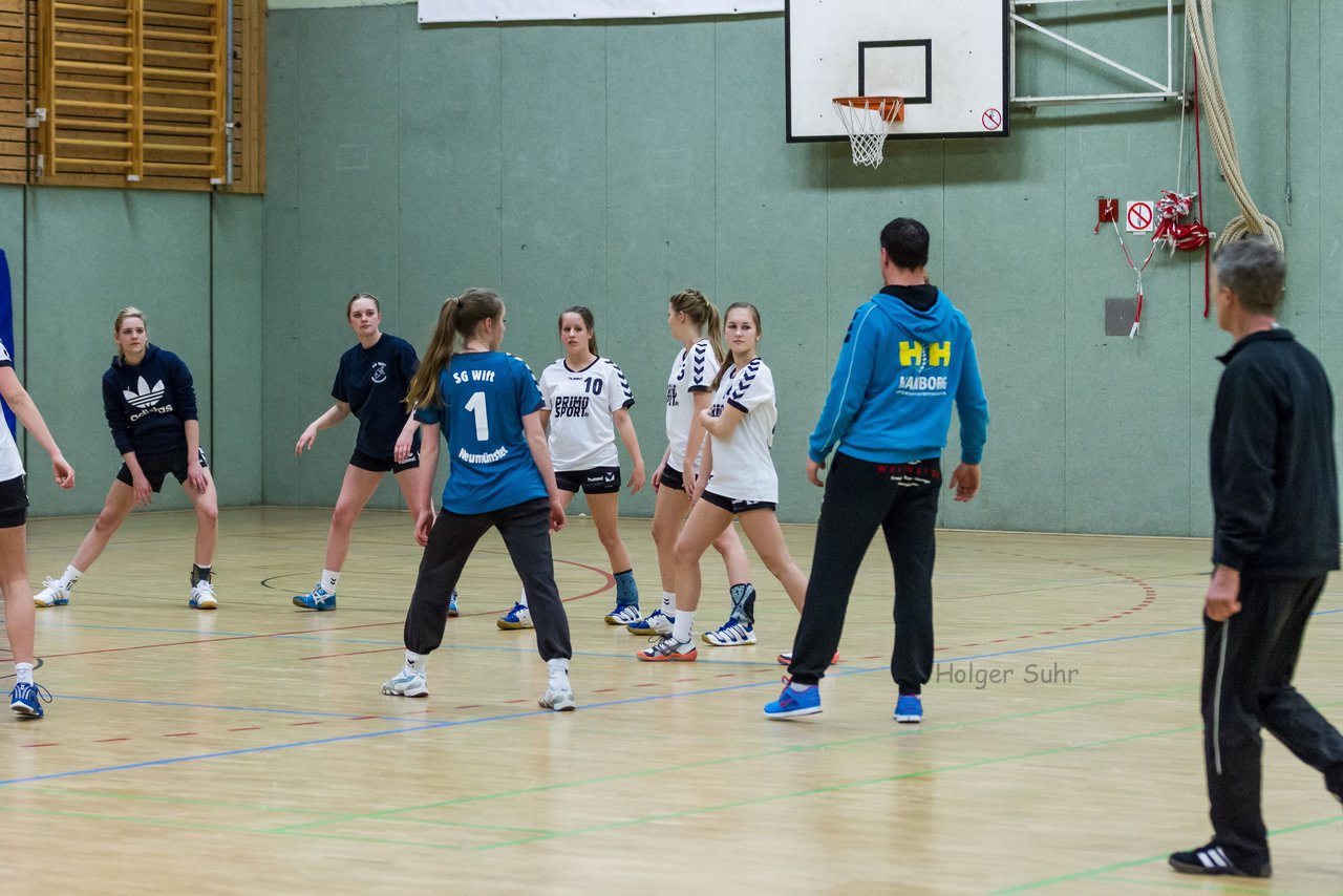 Bild 18 - B-Juniorinnen SV Henstedt-Ulzburg - SG Wittorf / FT Neumnster : Ergebnis: 19:22